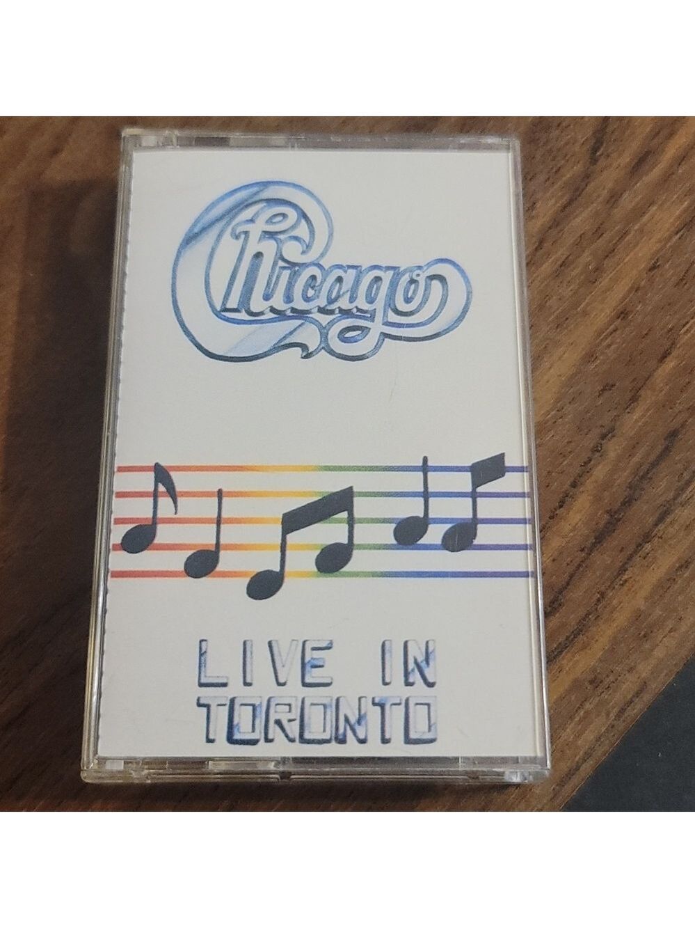 Chicago live in Toronto cassette tape